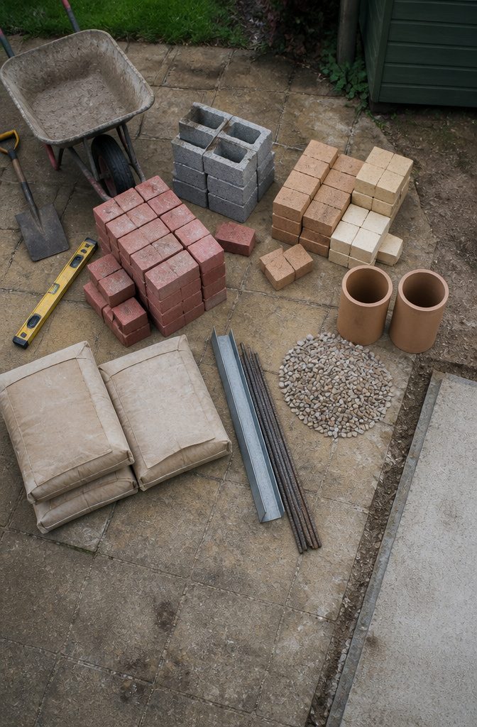 How to Build an Outdoor Fireplace: 9 Steps 3 Outdoor fireplace shown as the subject of a home improvement article