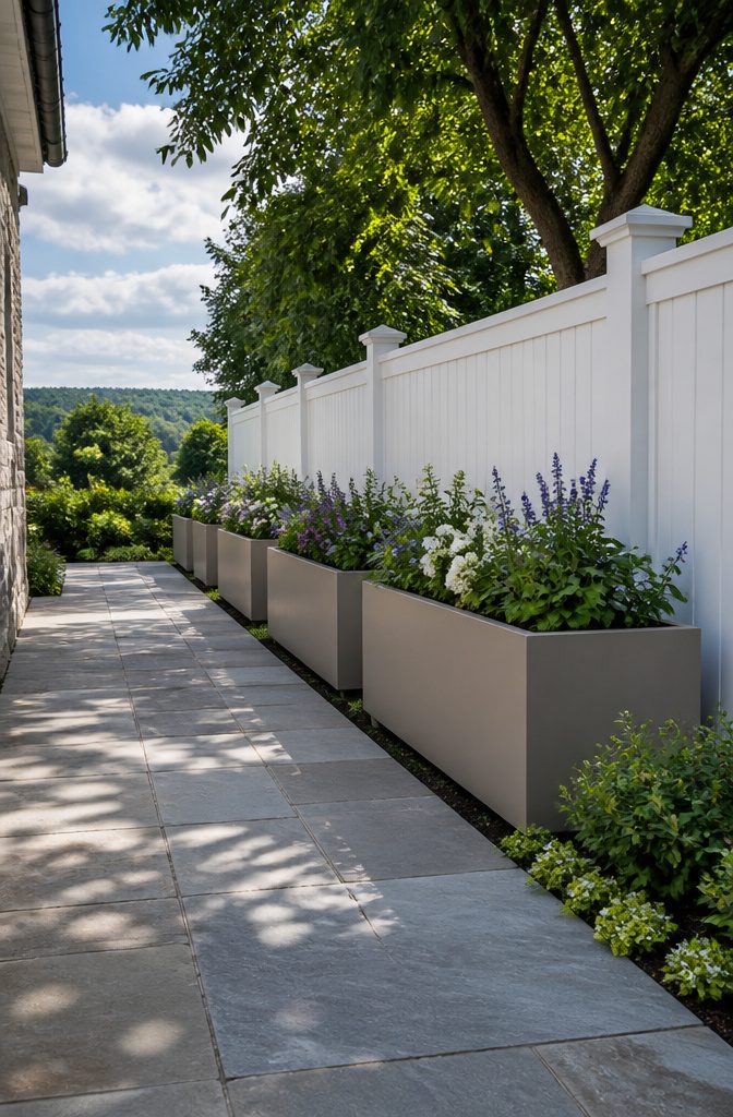 PVC Rectangular Planters
